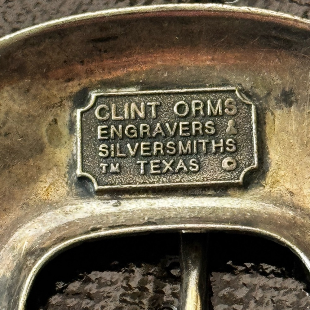 Silver Belt Buckle